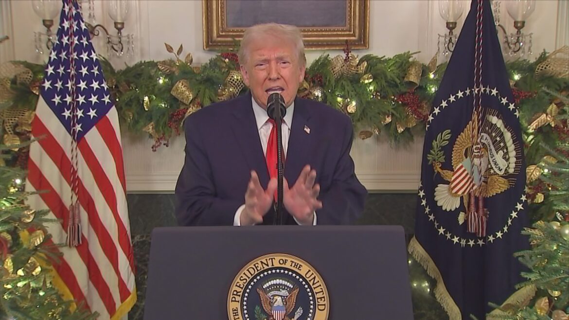 ट्रम्प के राष्ट्रपति भाषण के तथ्य-जांच में दावा किया गया है कि उन्होंने गैस, किराने की कीमतें कम कर दी हैं