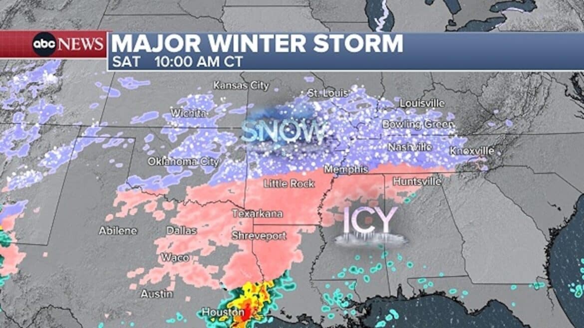 शीतकालीन तूफान लाइव अपडेट: कम से कम 17 राज्यों ने आपातकाल की स्थिति घोषित की